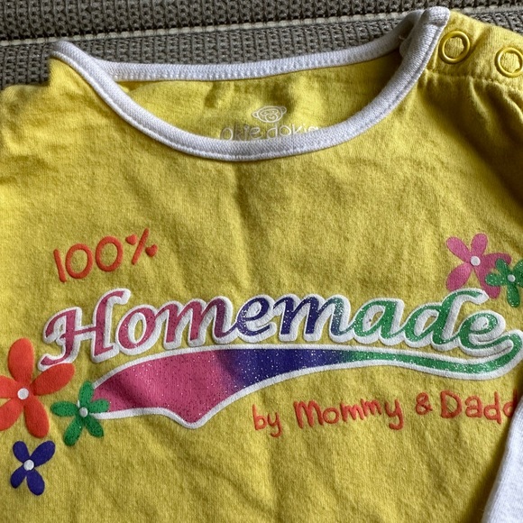 Long Sleeve Bodysuit onesie| Homemade by Mommy and Daddy - Picture 5 of 5
